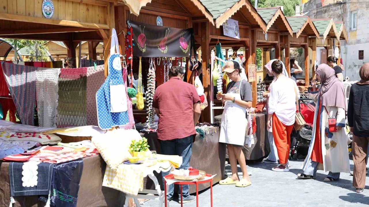 Kadınlar Talas’ta maharetlerini sergiledi