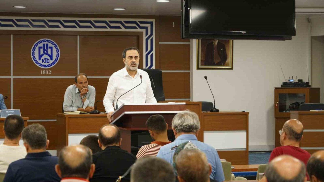 Selçuk Öztürk: "Konya’nın lojistik avantajını değerlendirme gayretindeyiz"