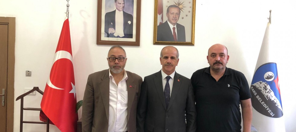 Kars Belediye Başkan Yardımcısı Mehmet Aşasın’a Hayırlı Olsun Ziyareti