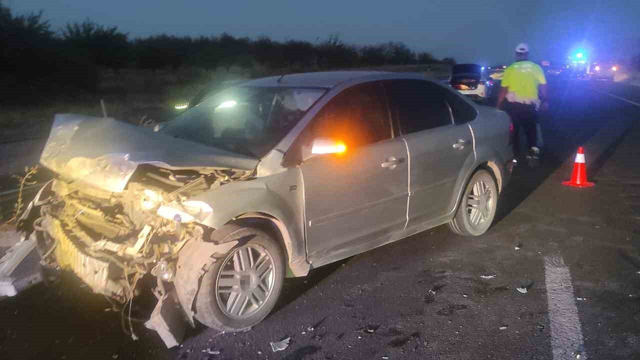 Malatya’da iki otomobil çarpıştı: 1 yaralı