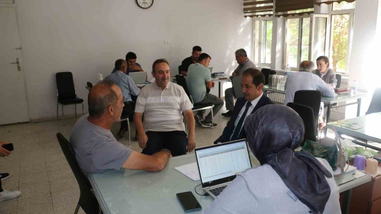 Erzincan’da Genel Tarım Sayımı devam ediyor