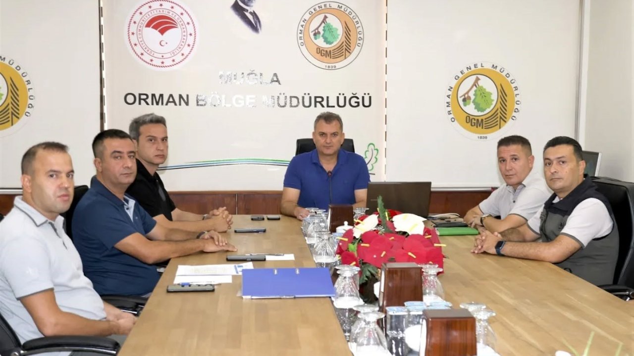 Muğla Orman Bölge Müdürlüğünde yeni atanan şoförlere işbaşı eğitimi