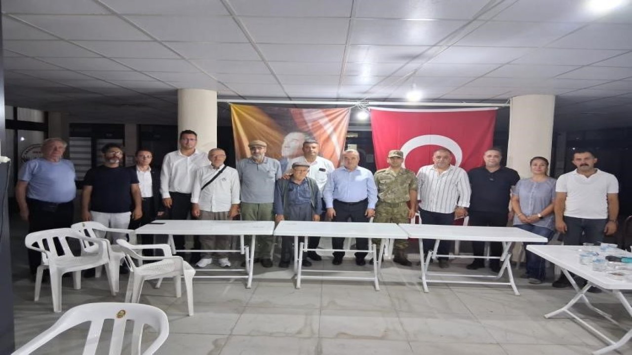 Şehit aileleri ve gazilerle aşure programında buluştu