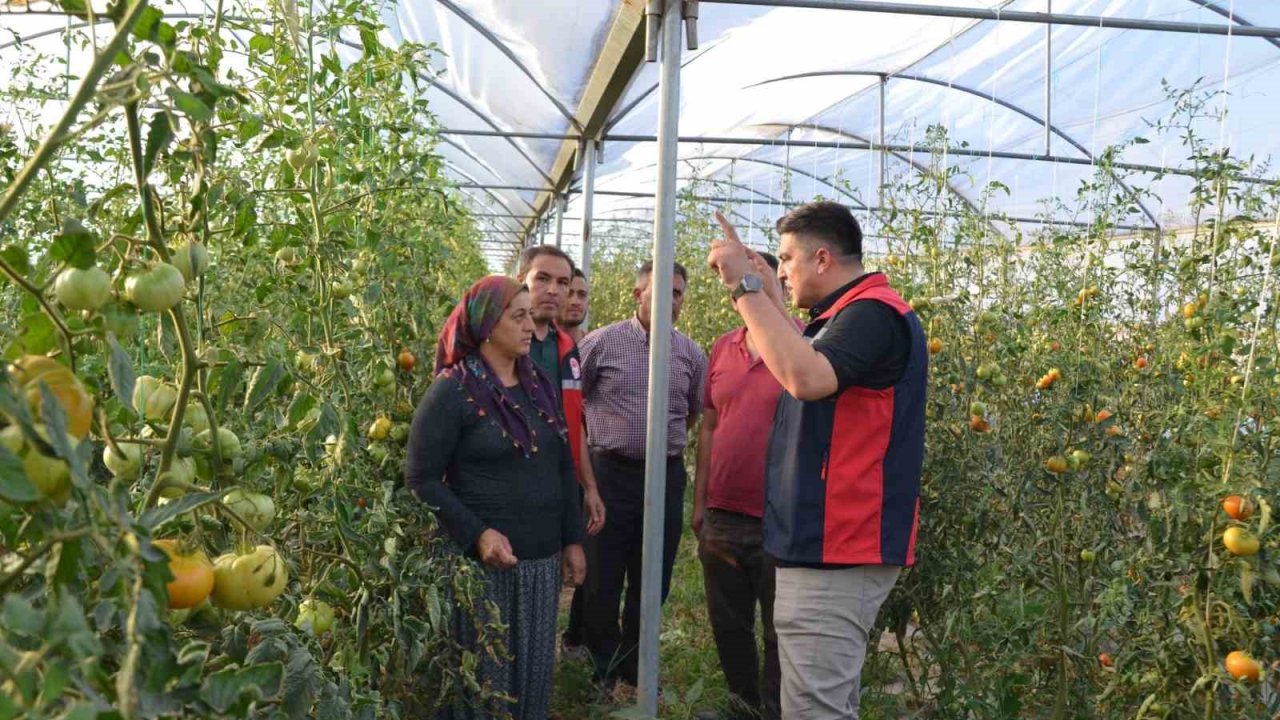 Furkan Mete’den kadın üreticiye destek ziyareti