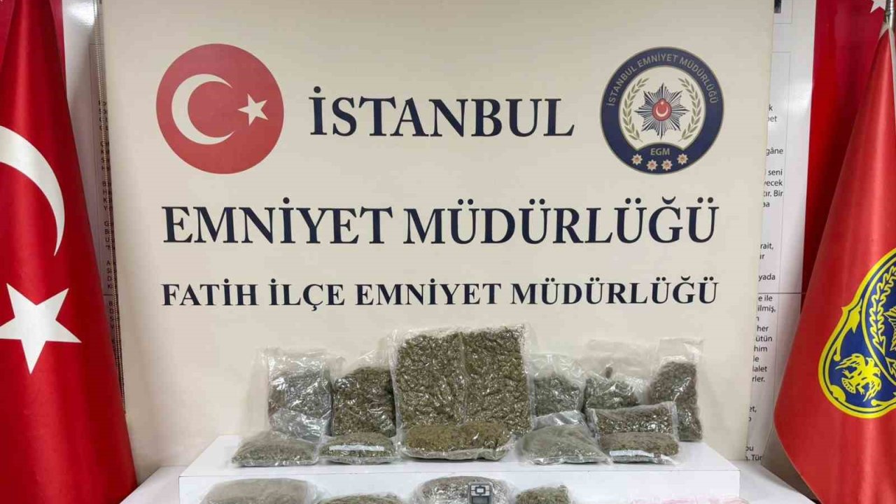 Fatih’te uyuşturucu operasyonu: 2 gözaltı