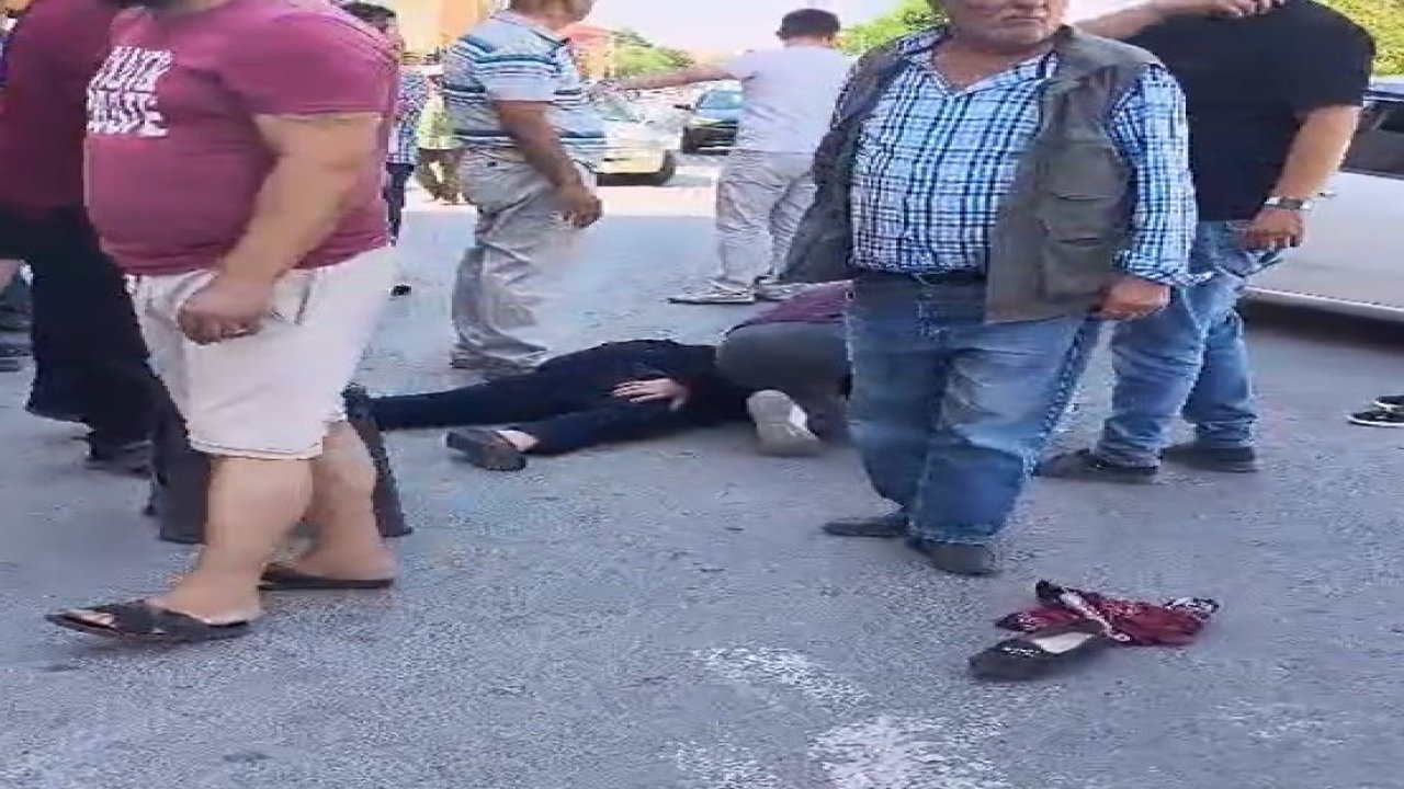 Otomobilin çarptığı yaya yaralandı