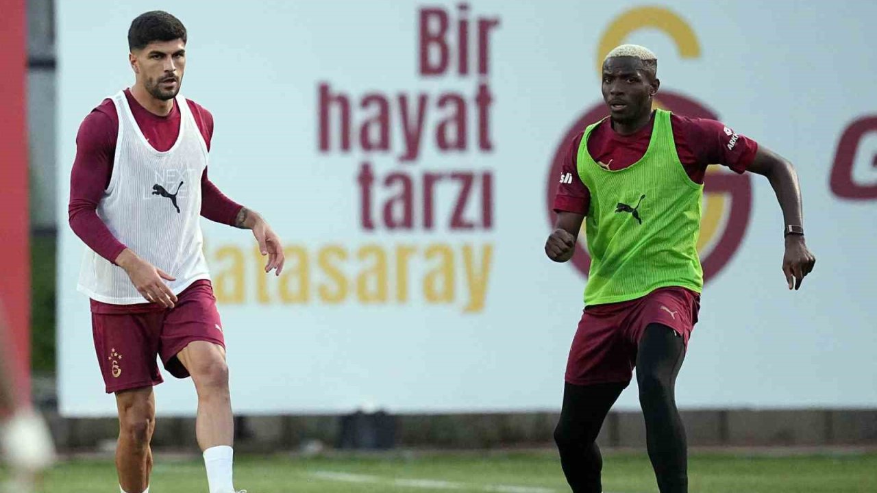 Galatasaray, Kayserispor maçının hazırlıklarını sürdürdü