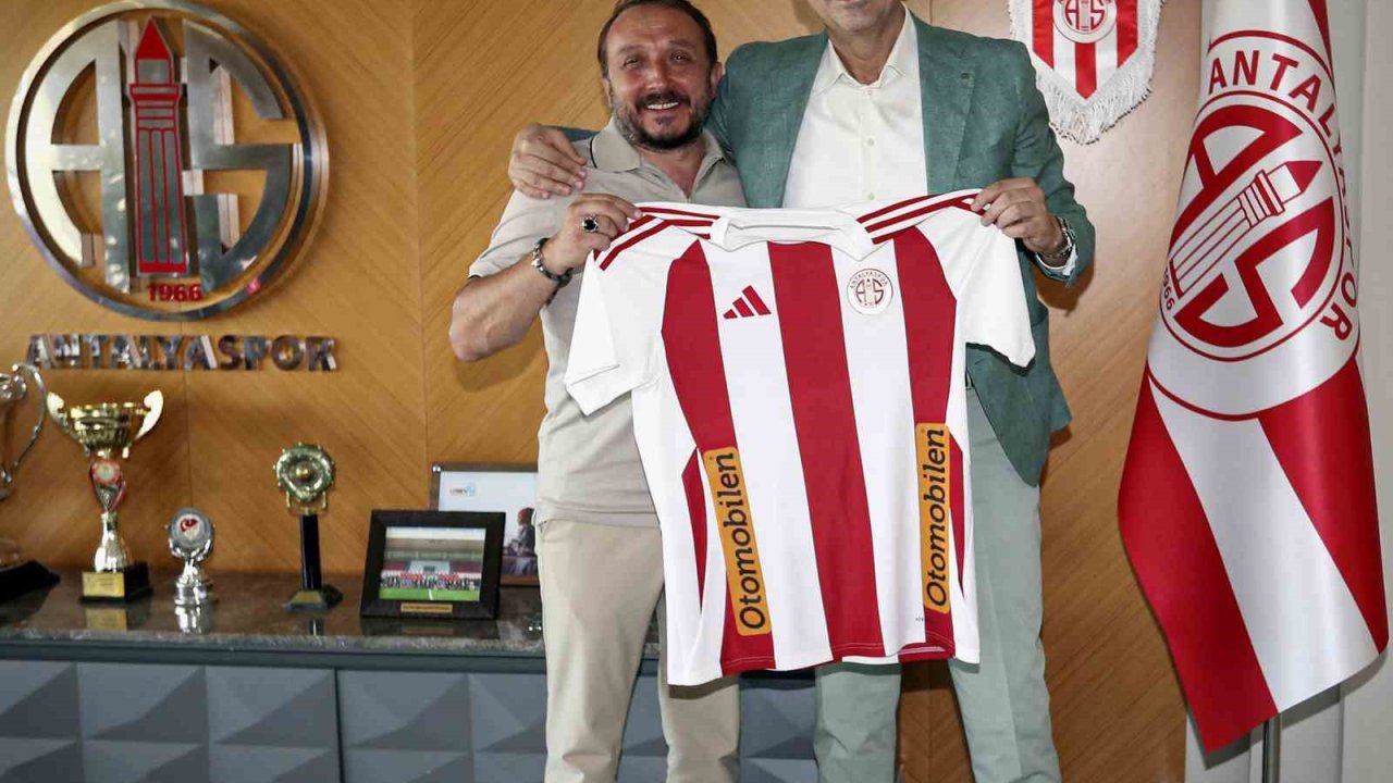Ali Atasever, Antalyaspor Başkanı Rıza Perçin’i ziyaret etti