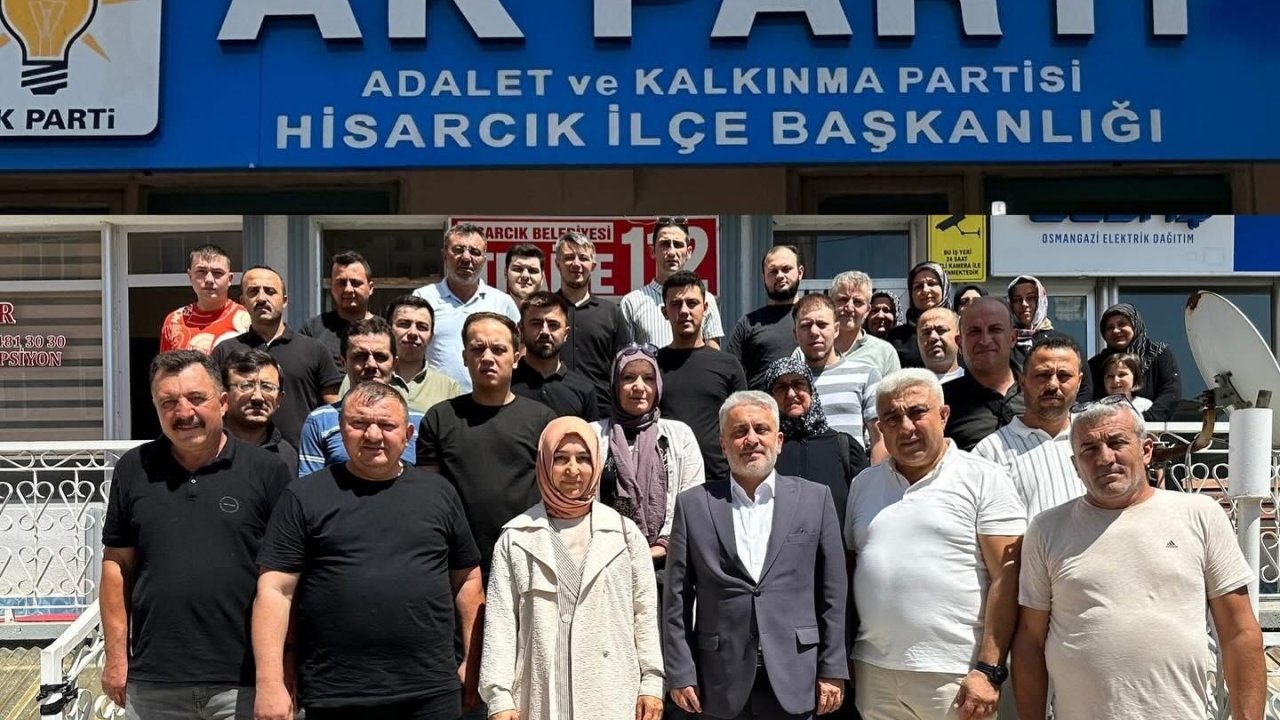 Hisarcık AK Parti’de "Türkiye Yüzyılı Buluşmaları"