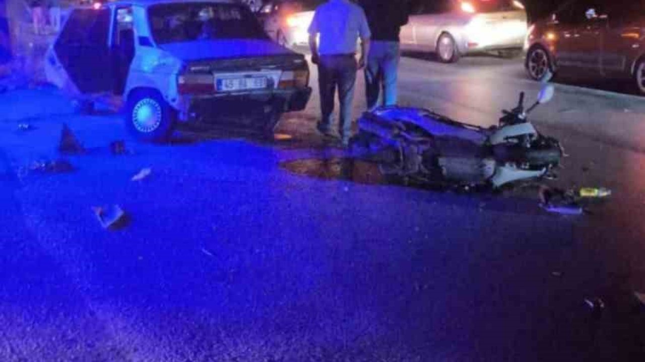 Sındırgı’da feci kaza: 1 ölü, 1 yaralı