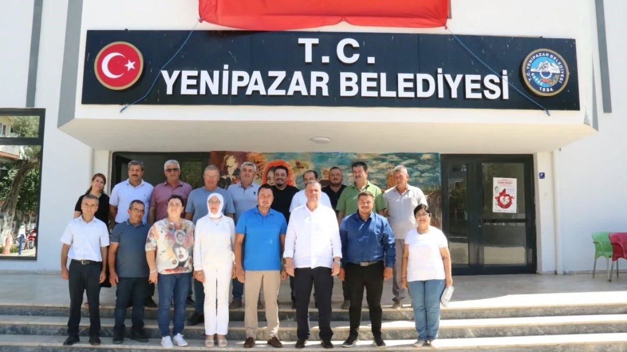 Yenipazar Belediye Başkanı Ercan, AK Parti ilçe teşkilatını ağırladı