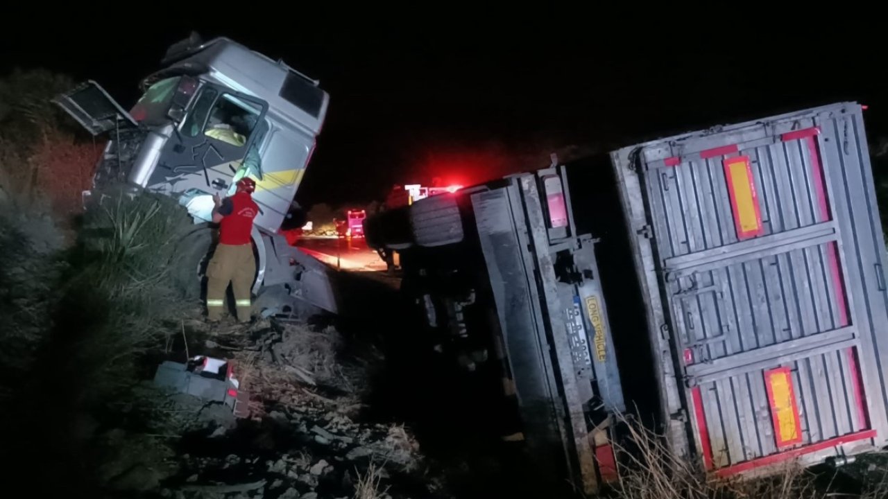 Balıkesir-Bursa kara yolunda kaza: 1 yaralı