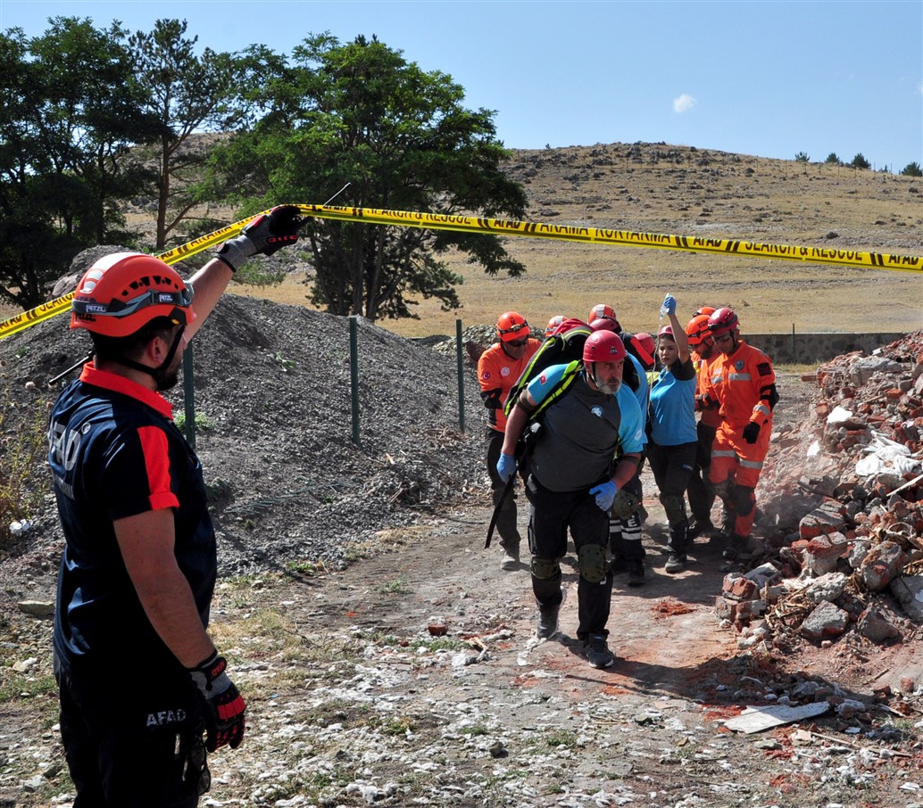 Kars Deprem Saha Tatbikatı!
