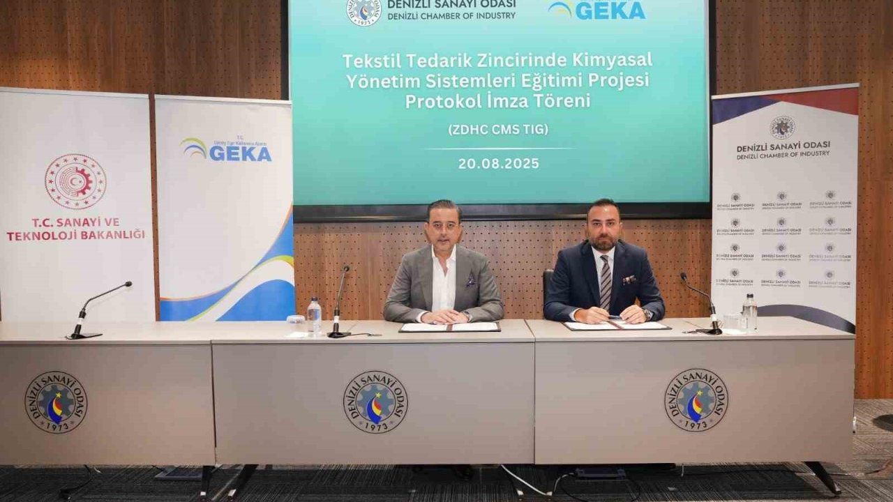DSO ve GEKA’dan tekstil sektörü için ’Yeşil Dönüşüm’ projesi