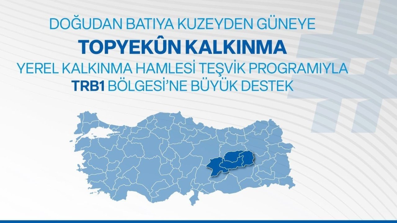 Yerel kalkınma hamlesi teşvik programı ile yatırımcılara 240 Milyon TL’ye kadar destek