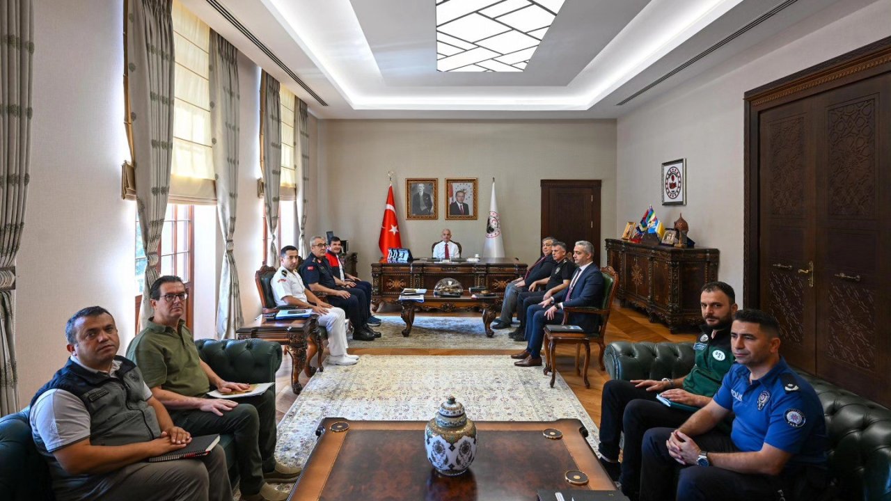 Kırklareli’nde anız ve orman yangınlarına karşı alınan önlemler değerlendirildi