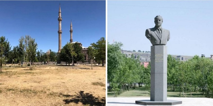 Haydar Aliyev Heykeli İçin Yeni Alan Talebinde Bulunuldu