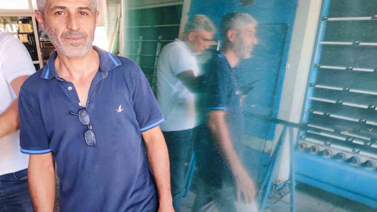 5 bin liralık cam aldı parasını ödemeden gitti