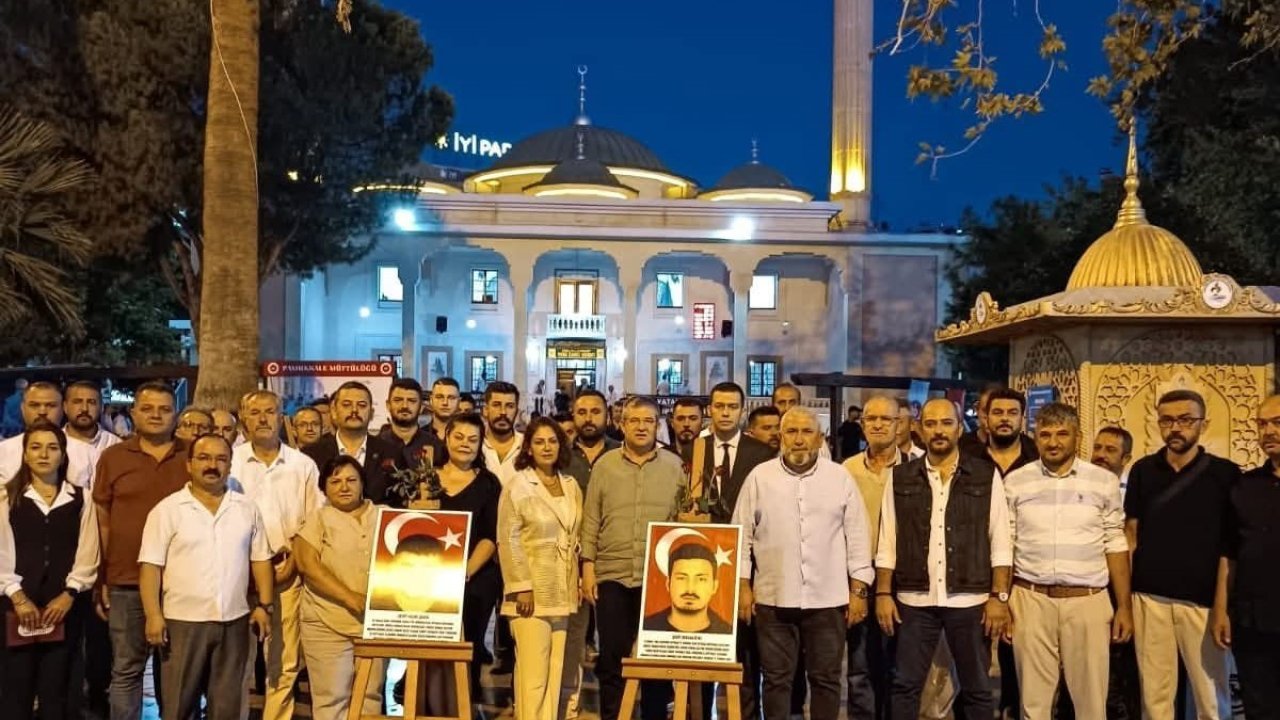 Yangın şehitleri için anma programı düzenlendi