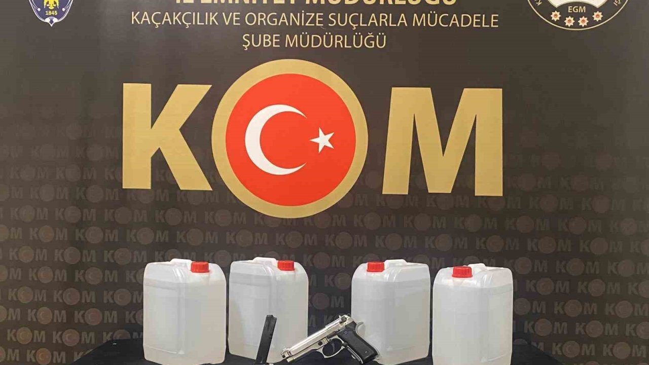 Bayburt’ta sahte alkol operasyonu