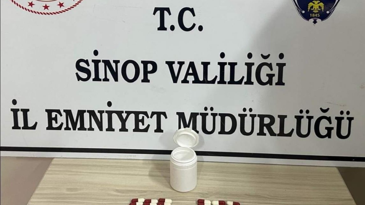 Sinop’ta şüpheli şahıstan uyuşturucu çıktı