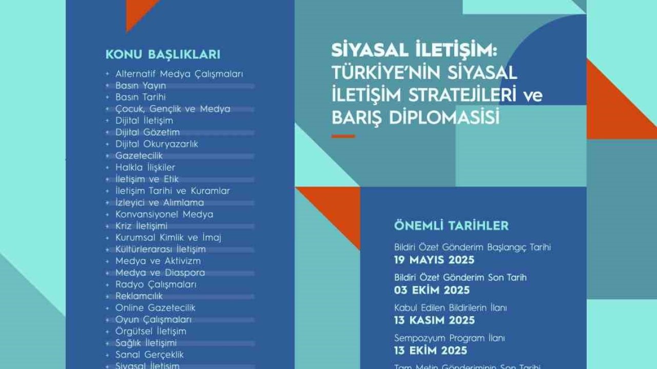 Türkiye’nin barış diplomasisi Sakarya’da masaya yatırılacak