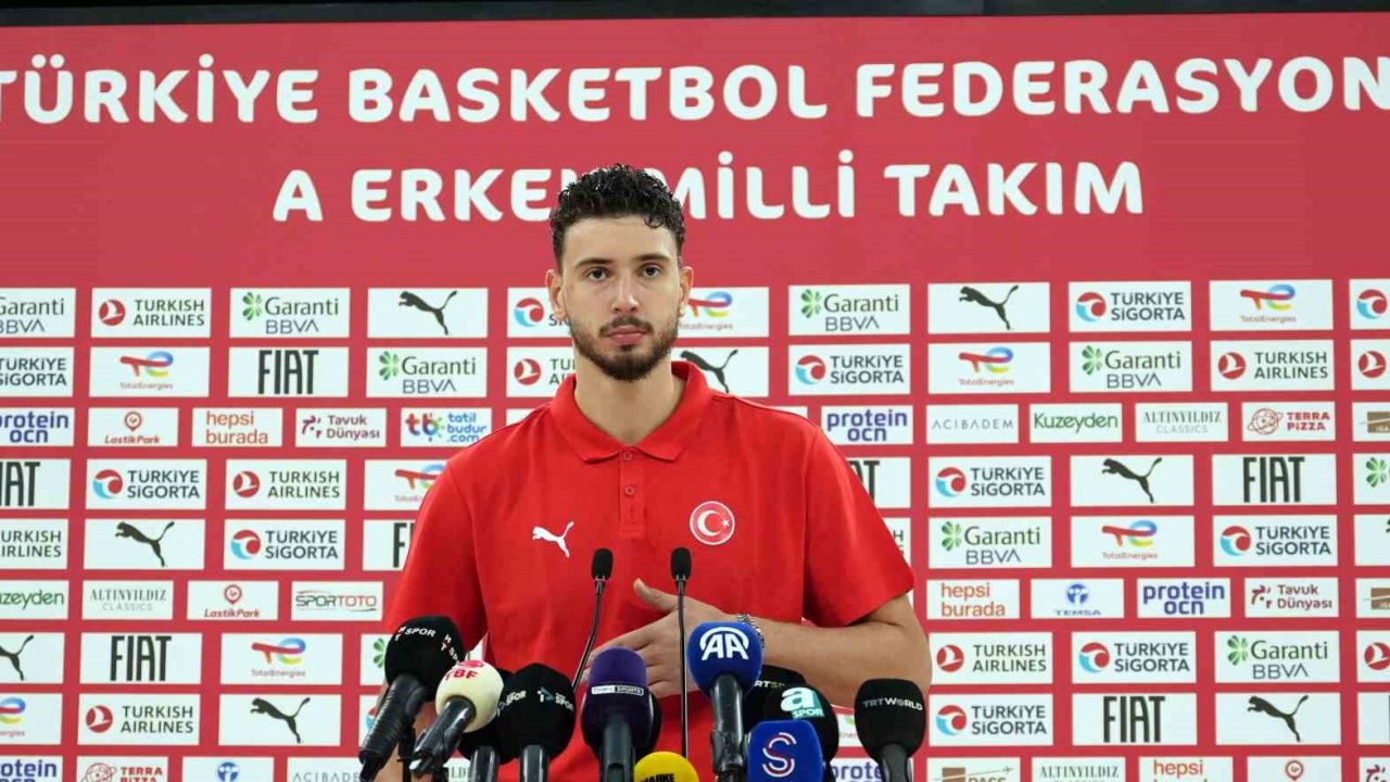Alperen Şengün: "Eminim madalya ile ülkemize döneriz"