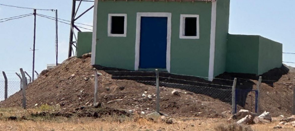 Kars'ta Sorguçkavak Köyü'nün İçme Suyu Deposu Yenilendi