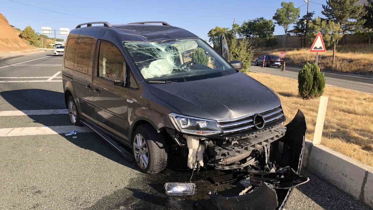 Elazığ’da trafik kazası