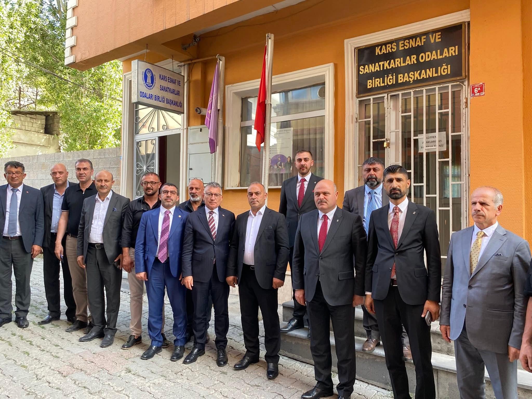 AK Parti Grup Başkanı Güler'den, Esnaf ve Sanatkarlar Odalar Birliği’ne Ziyaret