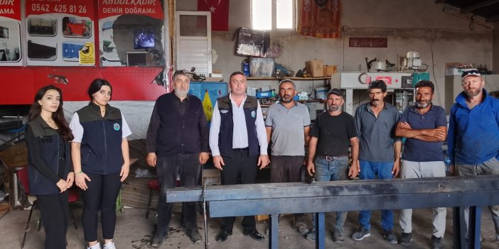 Başkan Müçük ziyaretlerini sürdürüyor