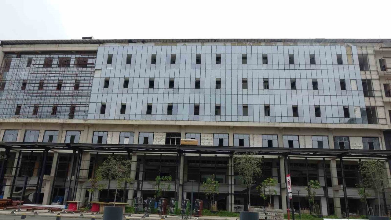 Çocuk Hastanesi inşaatında sona doğru