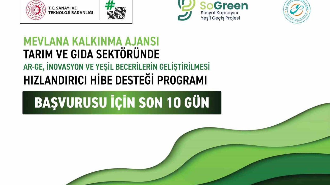 MEVKA’nın 30 milyon liralık destek başvurusu için son 10 gün