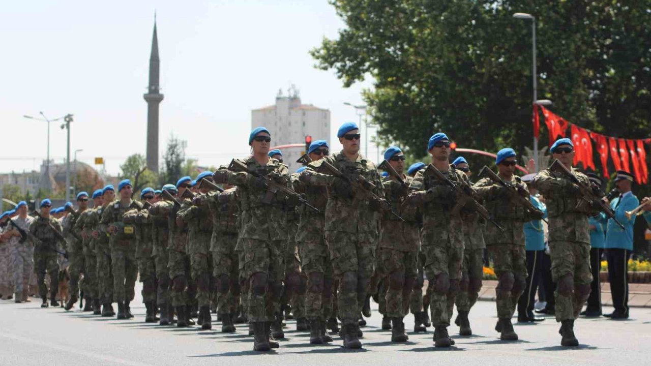 Zafer Bayramı töreninin provası yapıldı