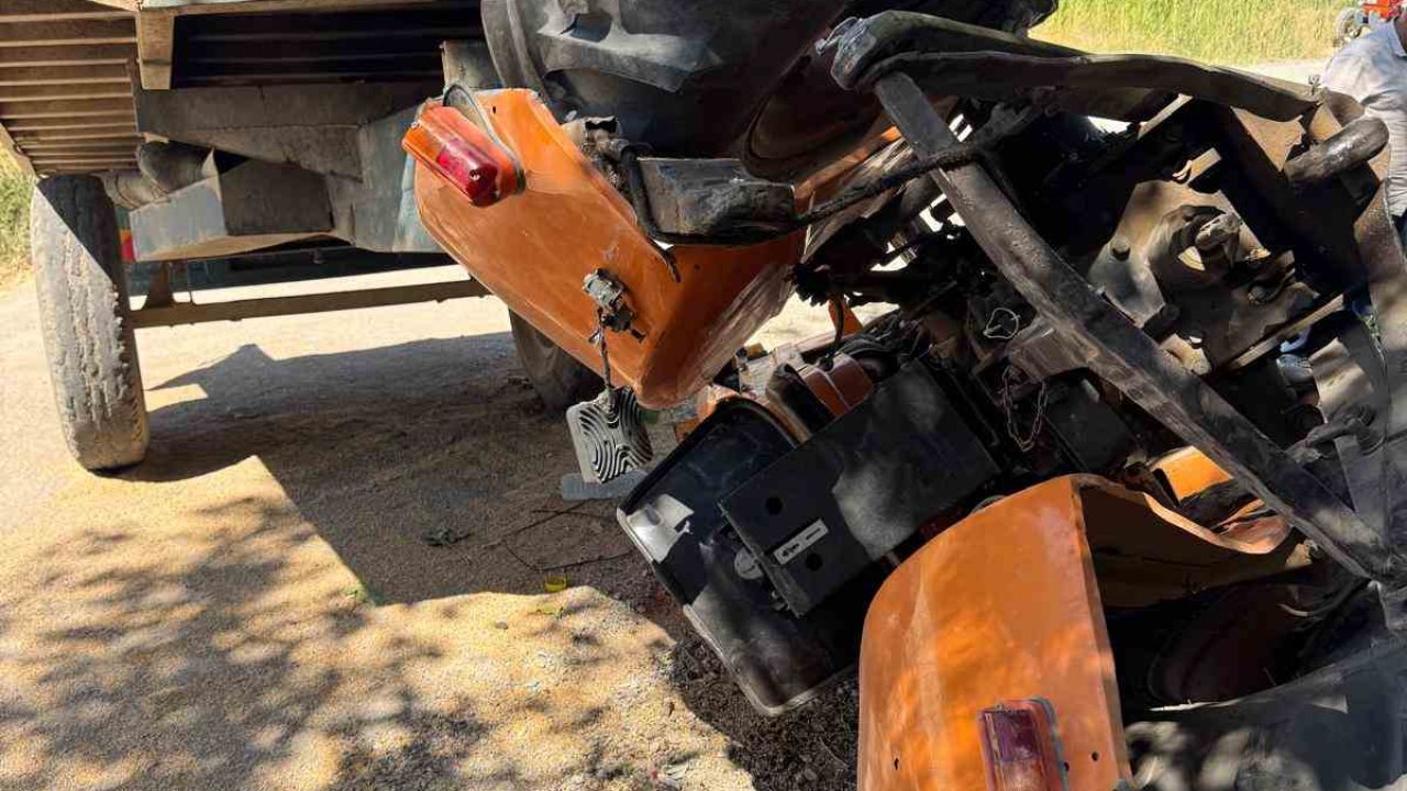 Malatya’da traktör kazası: 2 yaralı