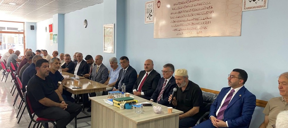 Ak Parti Grup Başkanı Güler'den TSO Başkanı Bozan'a Taziye Ziyareti