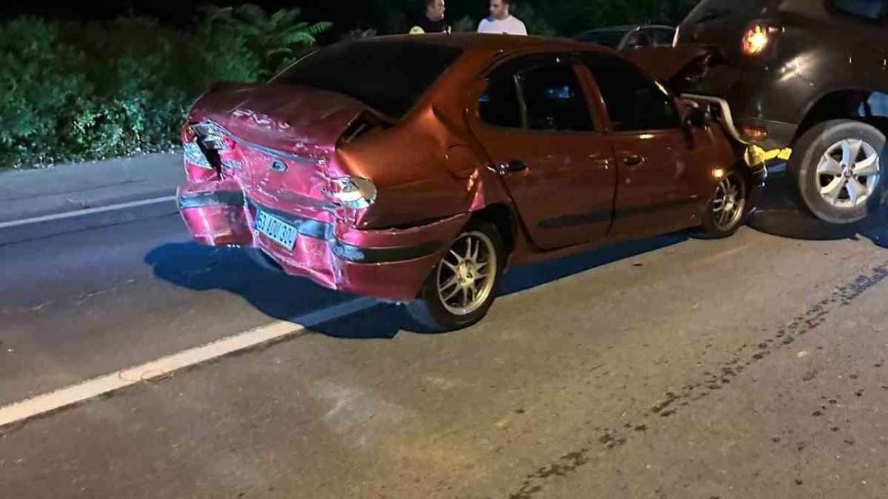 Rize’de zincirleme kaza: 5 yaralı