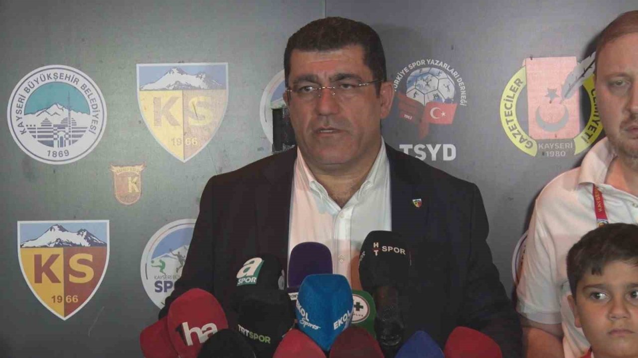 Nurettin Açıkalın: "Kayserispor’un layık olduğu şekilde şehrimizi temsil etmesini sağlayacağız"