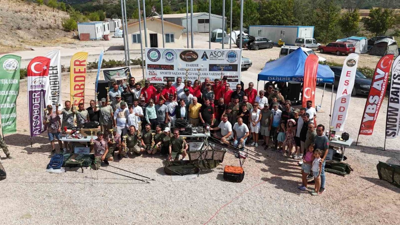 Kütahyalı takımdan sportif balıkçılıkta rekor başarı