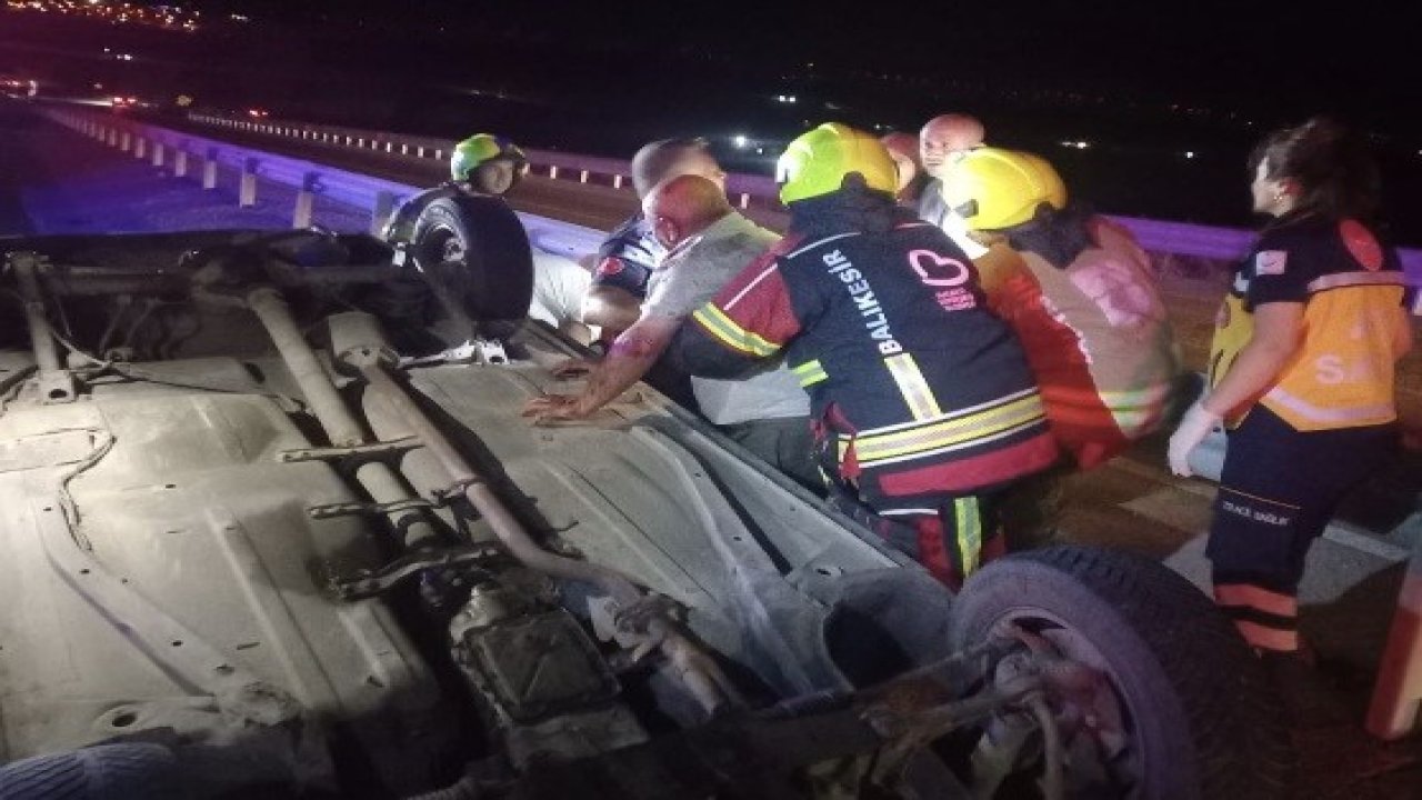 Bandırma-Susurluk Karayolu’nda trafik kazası: 1 kişi yaralandı