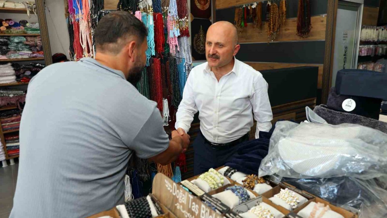 Vali Osman Varol’dan Adıyaman Ticaret Merkezine ziyaret