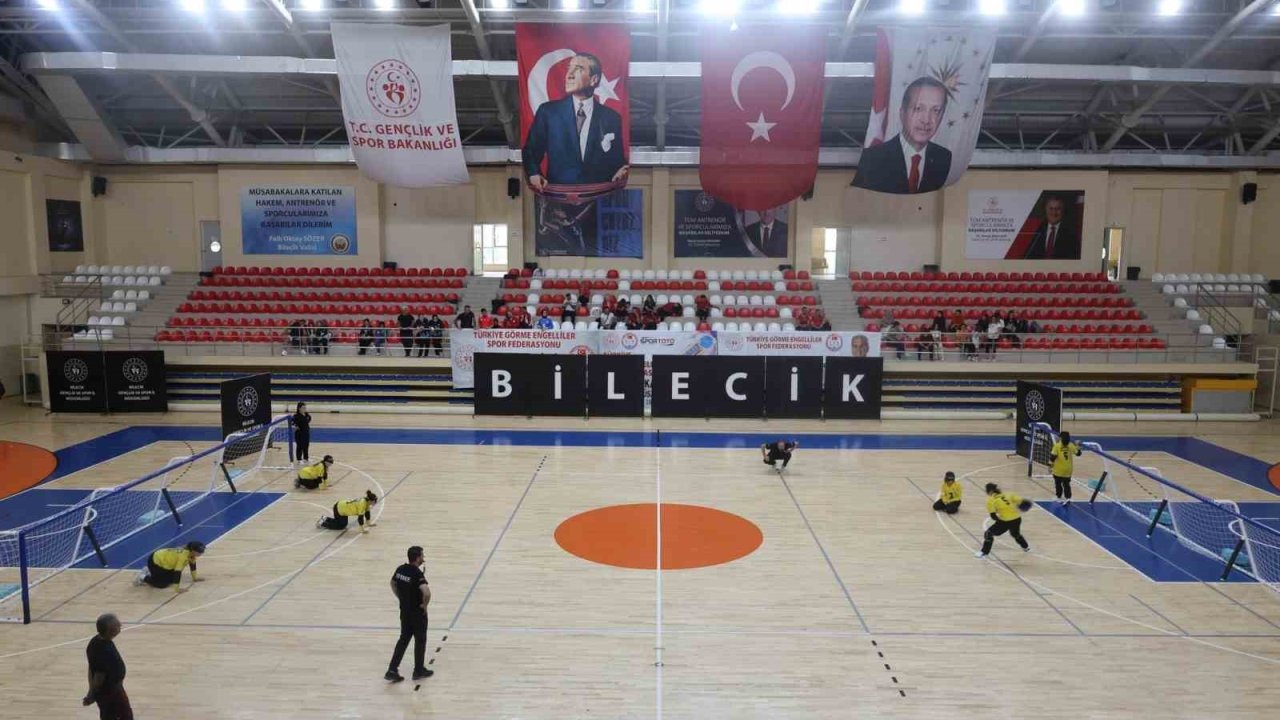 Goalball Kadınlar 2.Lig müsabakaları Bilecik’te başladı