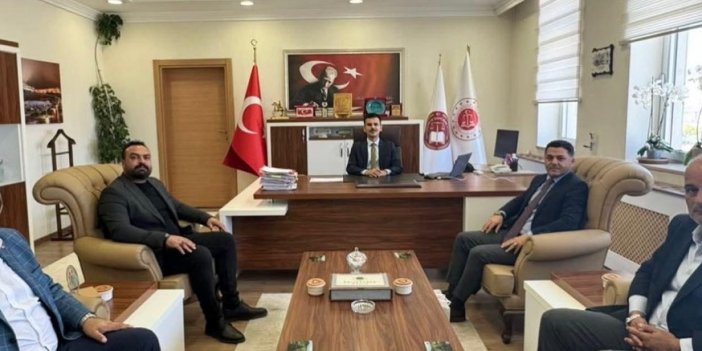 MHP Kars Heyetinden Adalet Komisyon Başkanı Emrah Turan’a Ziyaret
