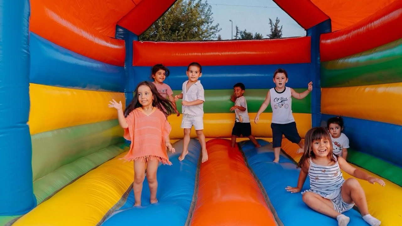 Didimli çocuklar yaz şenliklerinde doyasıya eğlendi