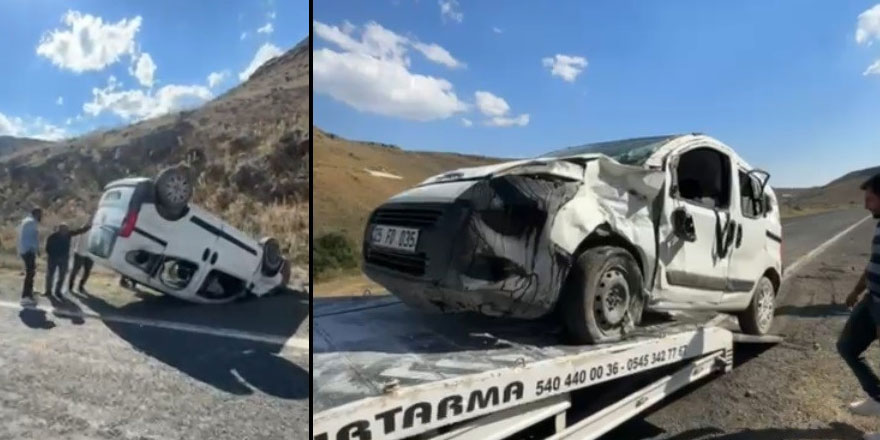 Sarıkamış’ta trafik kazası: 2 yaralı