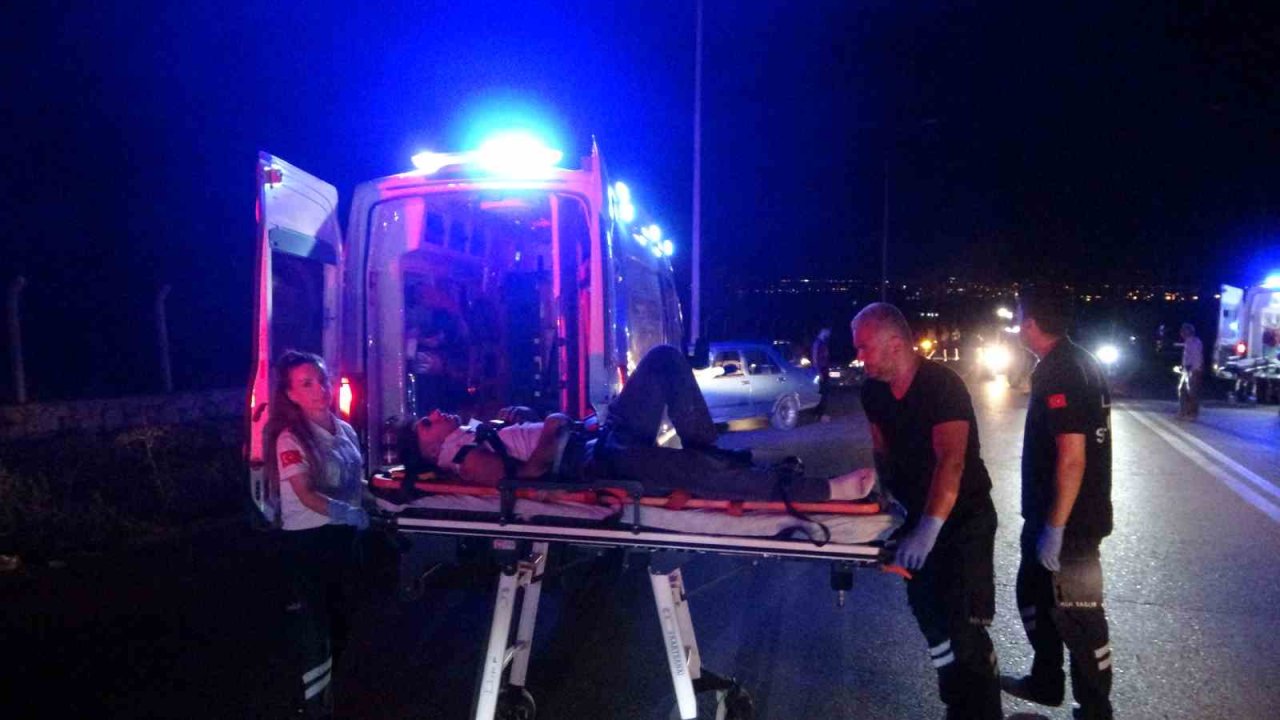 Malatya’da motosiklet kazası: 2 ağır yaralı