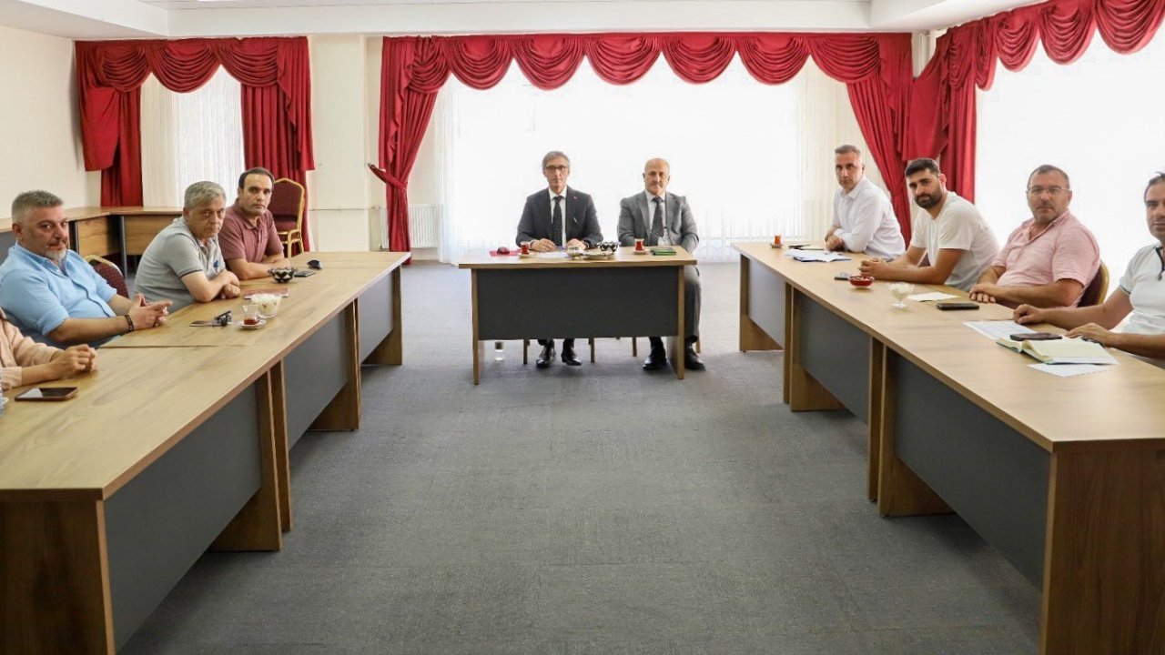 Aydıntepe’de yeni eğitim-öğretim dönemine ilişkin değerlendirmeler yapıldı