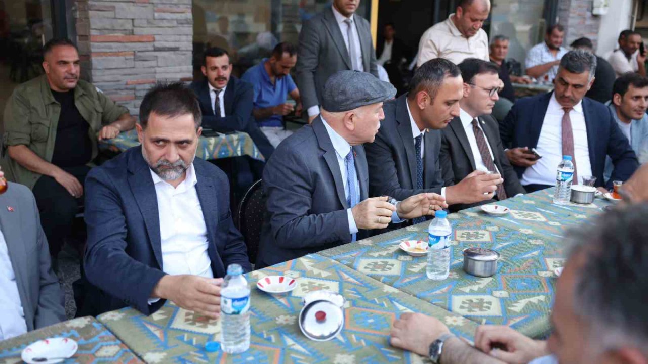 Sekmen ve Uçar saha gezisinde