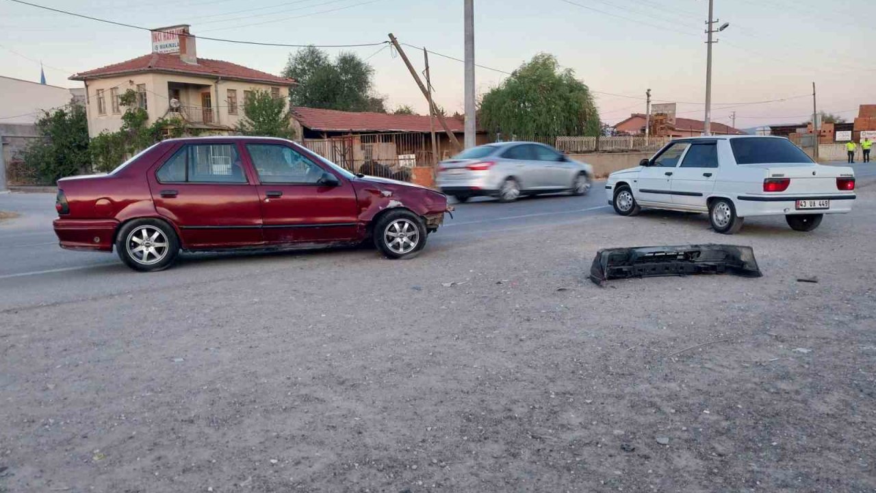 Tavşanlı’da trafik kazası: 1 yaralı
