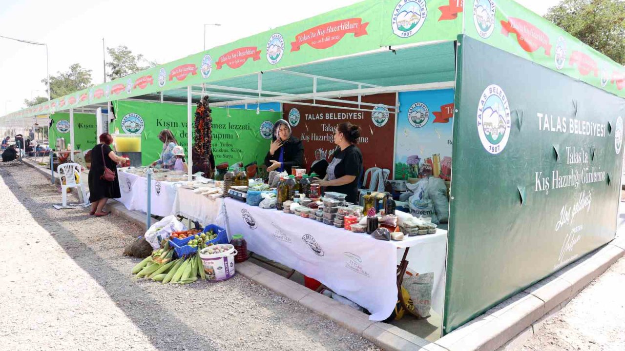 Talas’ta kışa hazırlık günleri başlıyor